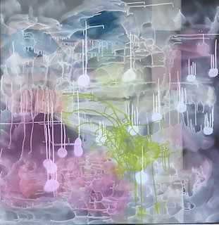 Elle Stanley, Prayers Answered Abstract painting