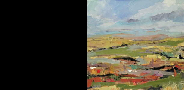 A landscape painting