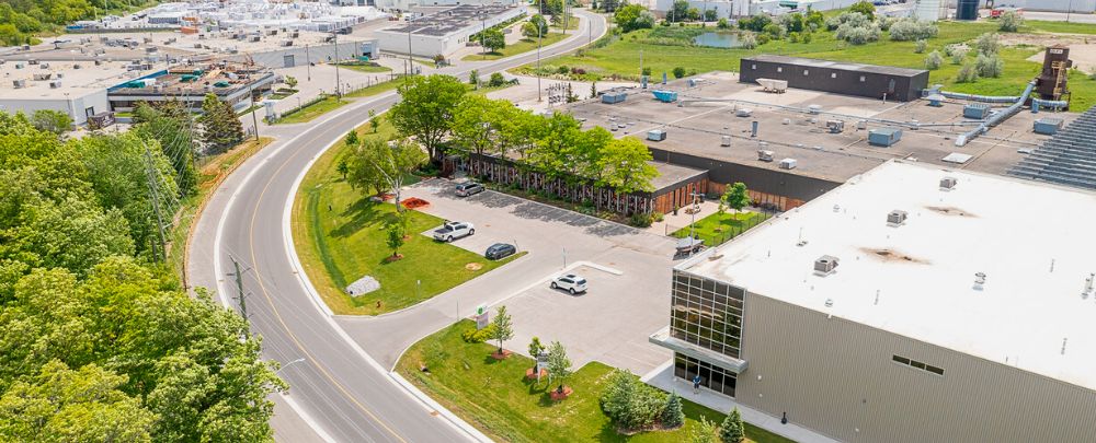 Georgetown Business Park aerial photo
