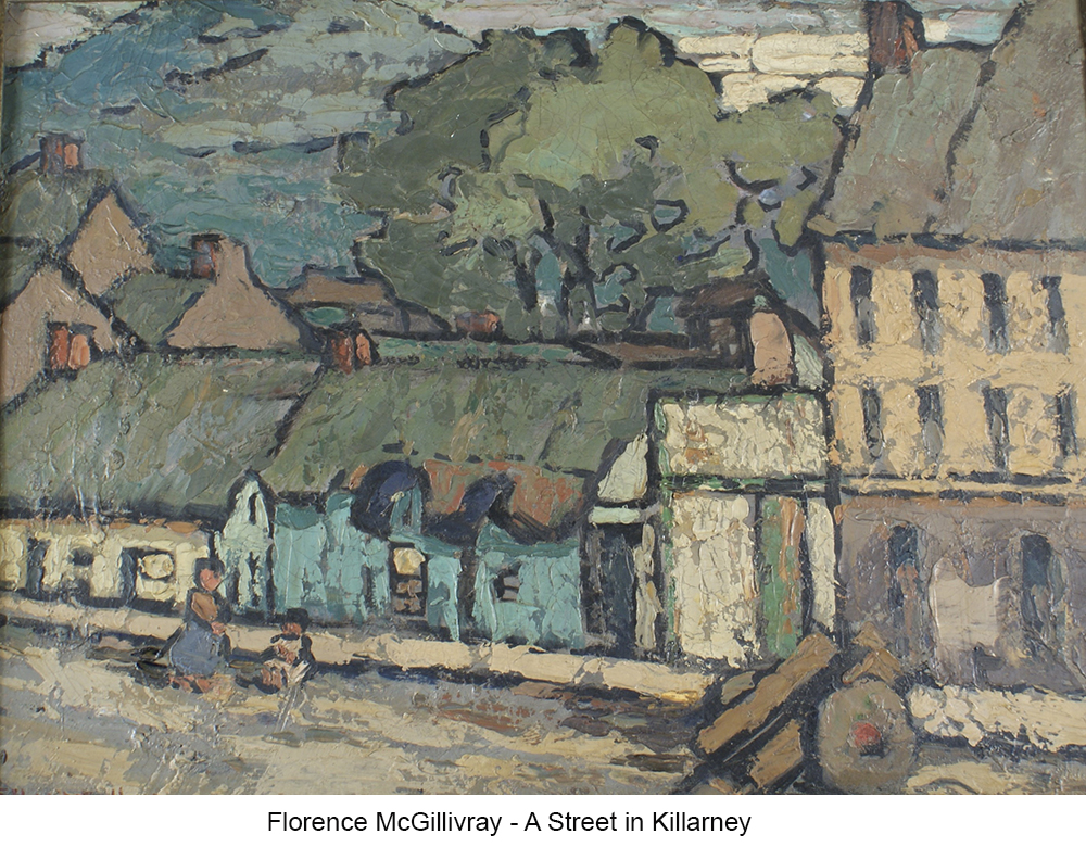 Florence McGillivray - A Street In Killarney 2