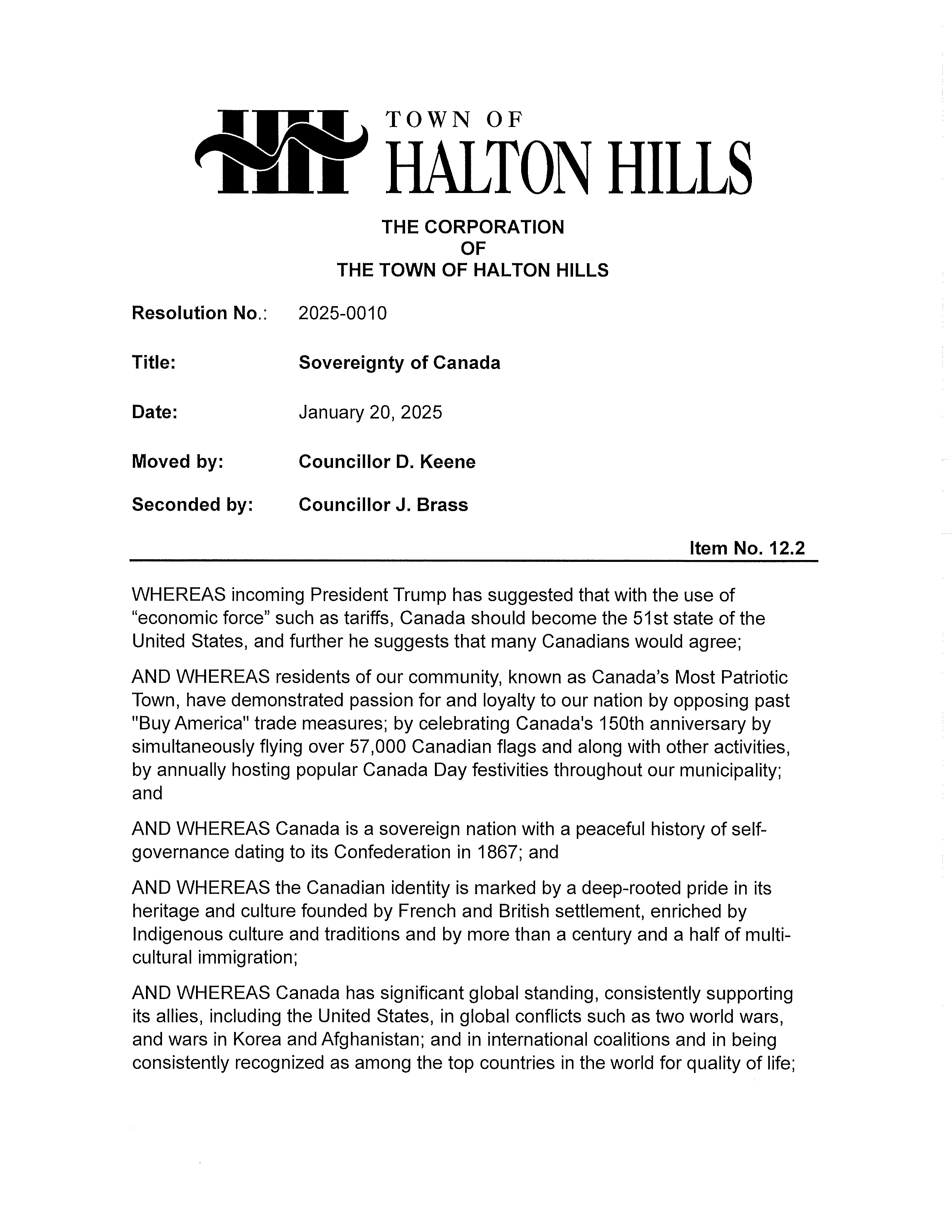 Mayor's Message to President Trump - Page 3