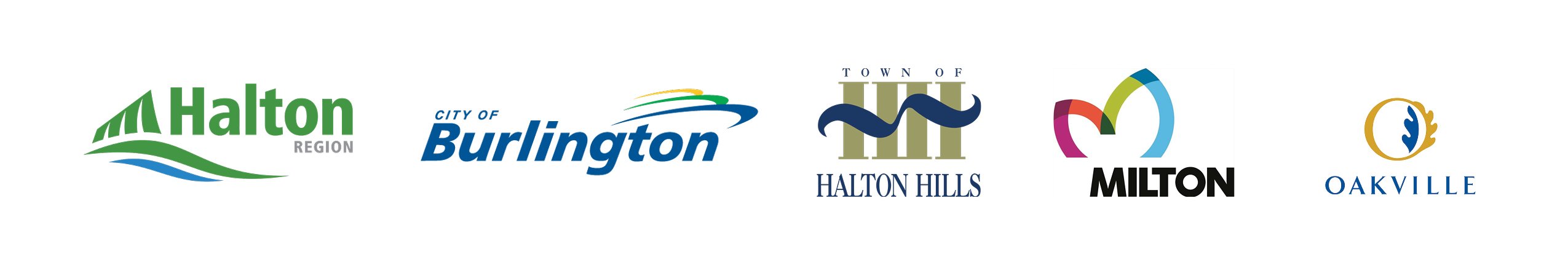 Halton municipalities logos