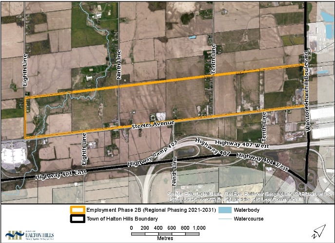 Employment Phase 2B map