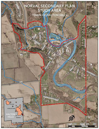 Norval Secondary Plan study area