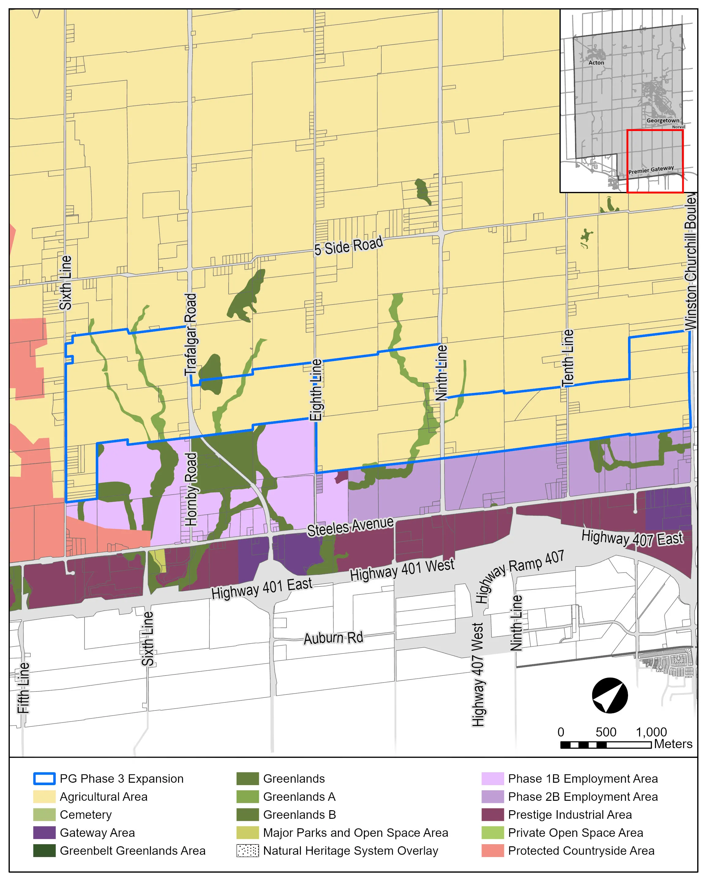 Premier Gateway Map