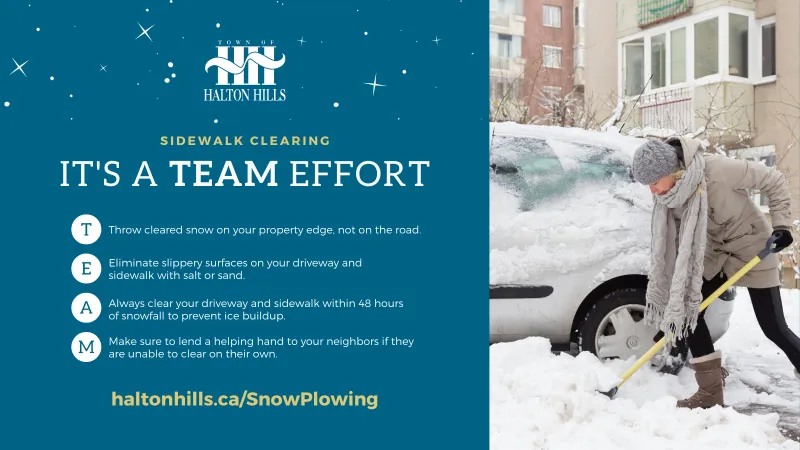 Ice and Snow Removal - TEAM Effort