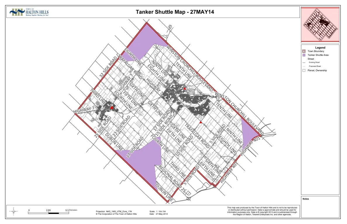 Tanker Shuttle Map - 27MAY14
